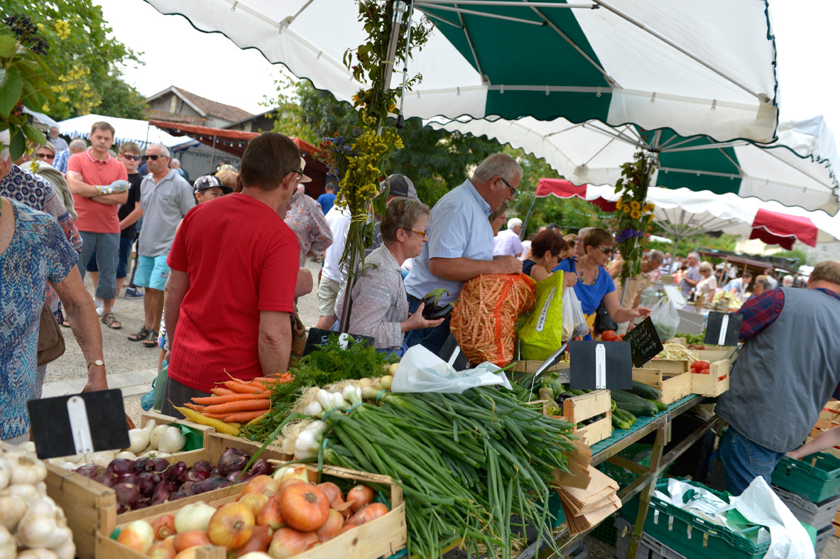 Le marché sur l'eau du Vanneau-Irleau ©Darri Le marché sur l'eau du Vanneau-Irleau