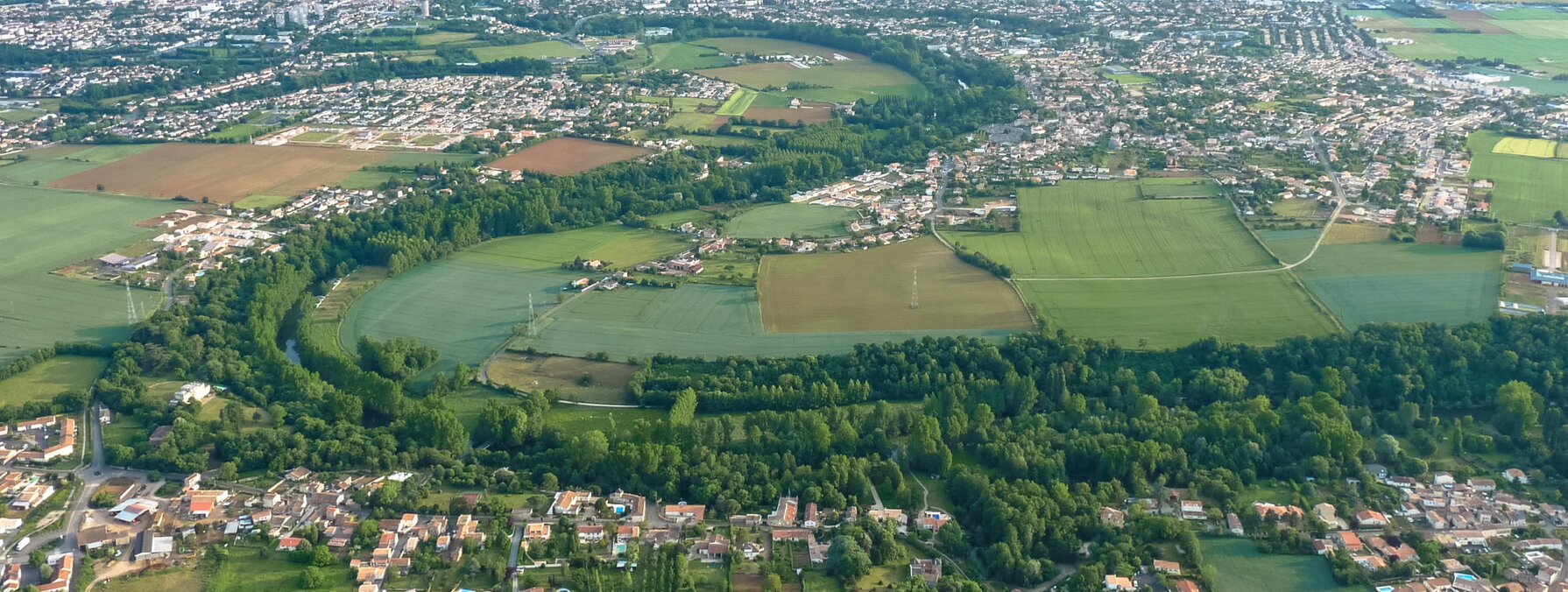 Vue aérienne Niort Agglo ©Manuela Baty