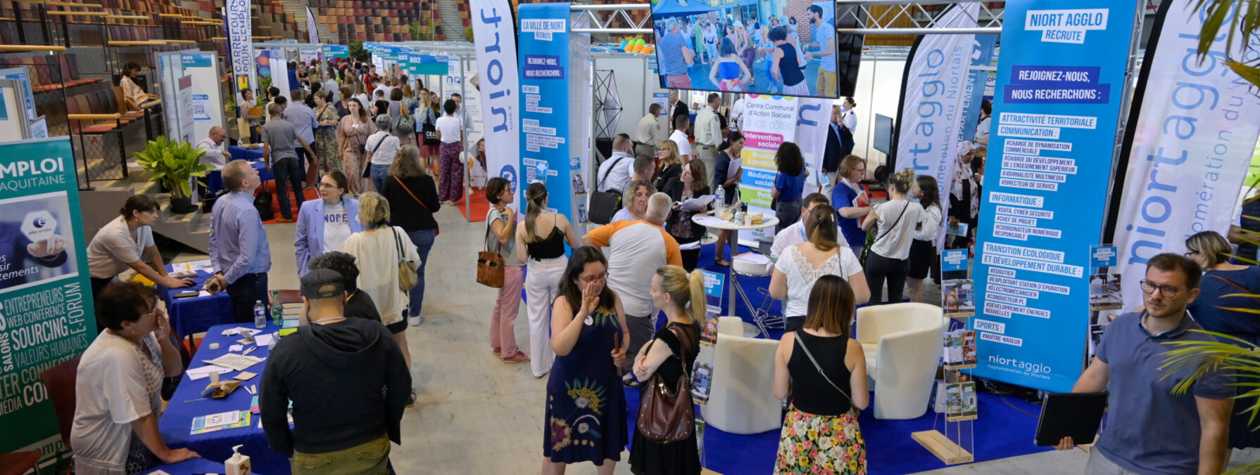 Carrefour de l'emploi à l'Acclameur