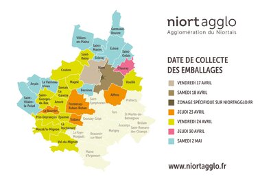 Date de collecte des emballages