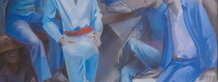 Le repos des maçons, 1926, Collection Musée Bernard d’Agesci