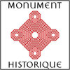 Label officiel Monument Historique attestant la protection patrimoniale du château du Coudray-Salbart