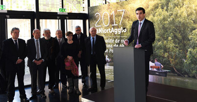 Cérémonie de voeux du Président de la CAN aux institutionnels et au monde économique, le 24 janvier 2017, au musée Bernard d'Agesci ©BDerbord