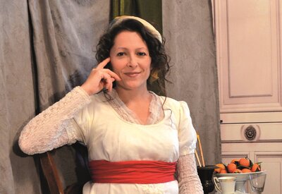 Stéphanie Roumegous interprète Elisabeth Vigée Lebrun