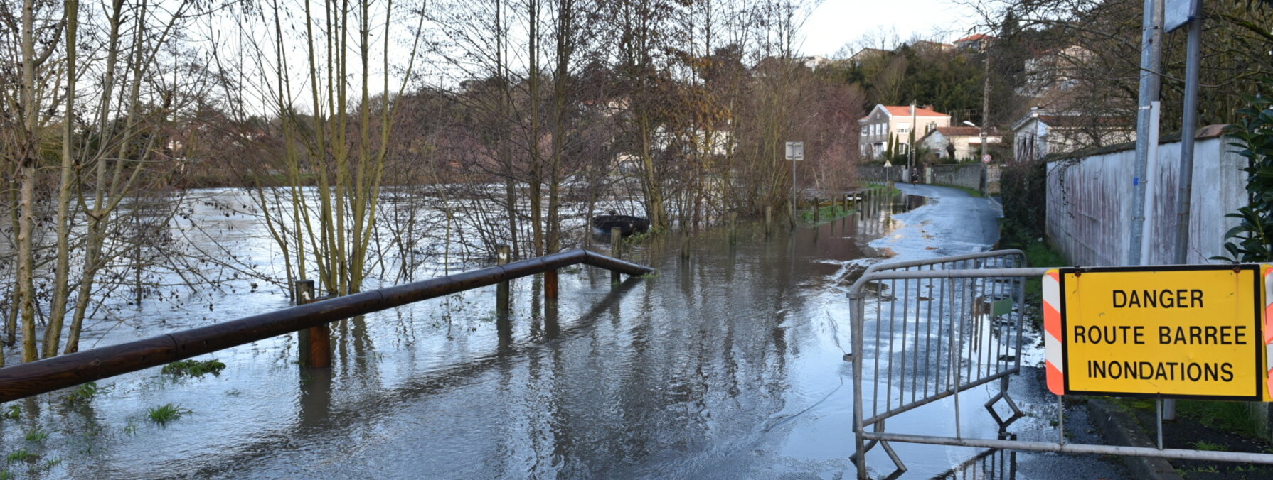 Crues de la Sevres en fevrier 2021