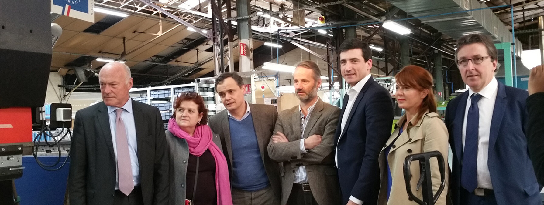 Visite de l'entreprise ENO, 5 avril 2018 ©I.Toesca