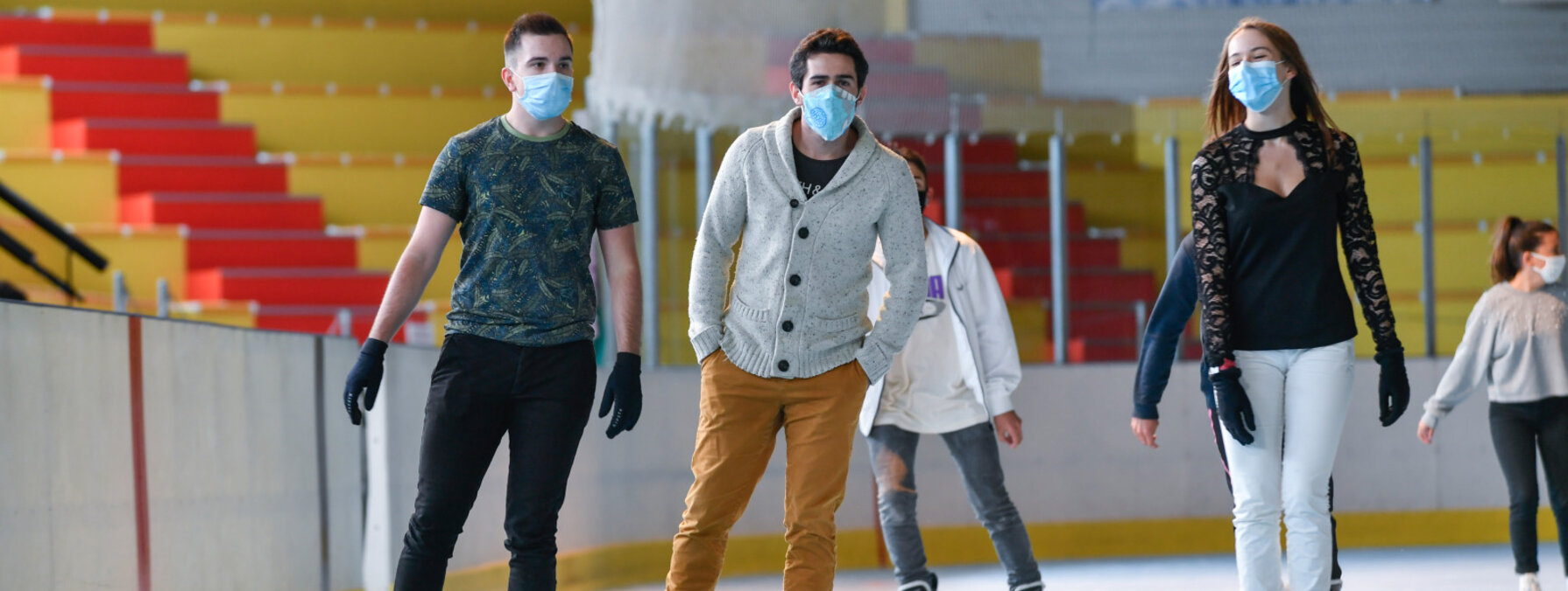 Reprise des activités ouvertes au public à la patinoire de Niort