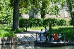 Patrimoine hydraulique Bateau à chaînes