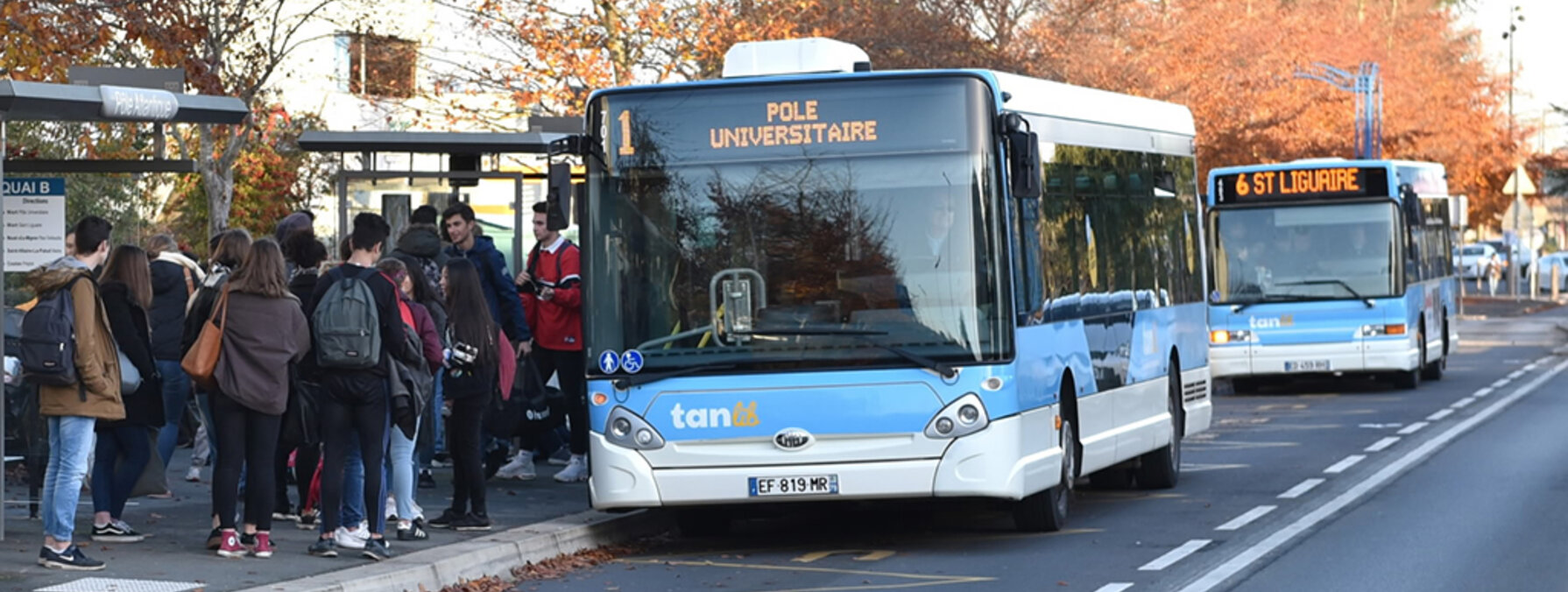 Pôle d'échanges Tanlib Pôle Atlantique, décembre 2017 ©BDerbord