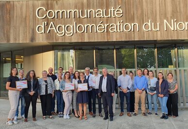 Photo des lauréats du Challenge de la Mobilité 2023