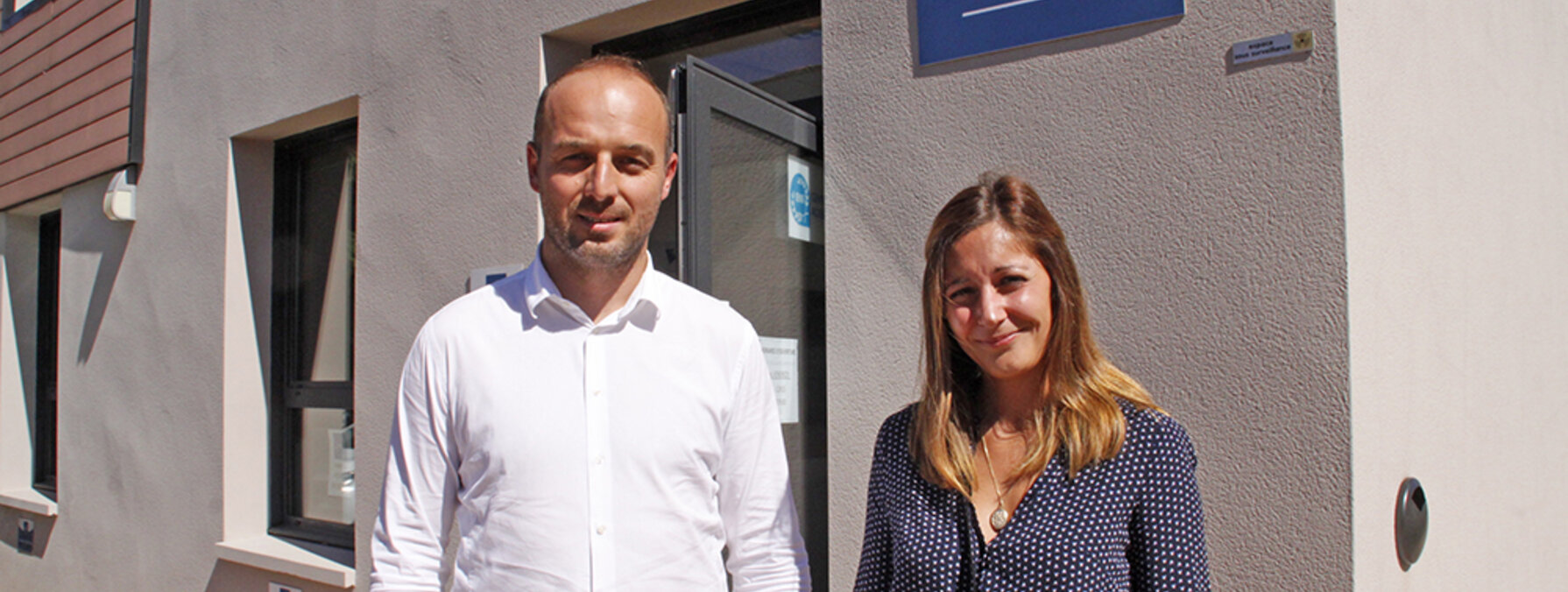 Baptiste Loirat et Margot Bugnot de l'ENI-Niort ©Sylvie Méaille